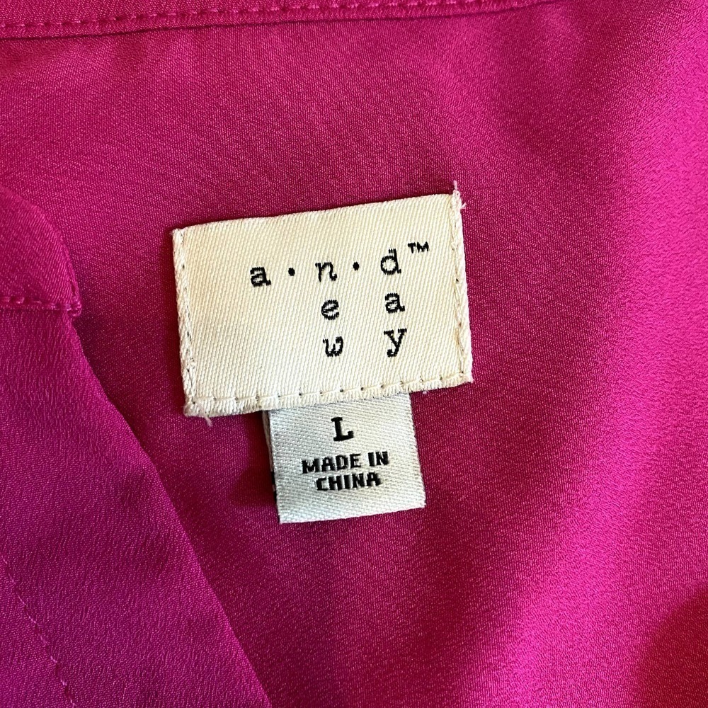 Target A.N.D. Eawy pink tank top large - Picture 4 of 7